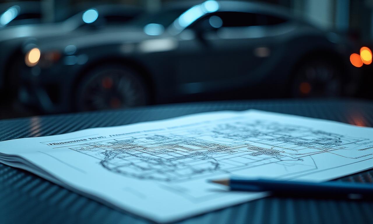 法的な書類と精密なエンジンパゼル